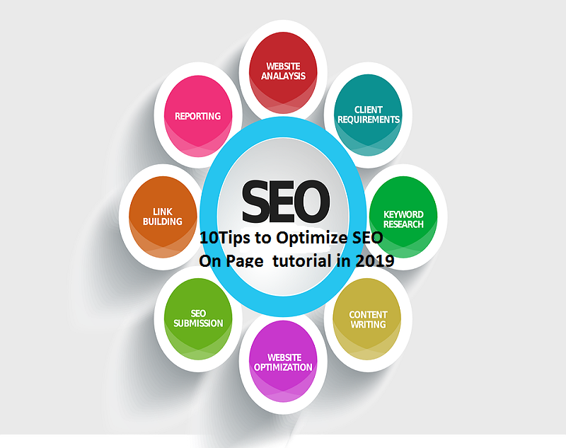 10Tips to Optimize SEO On Page  tutorial in 2019
