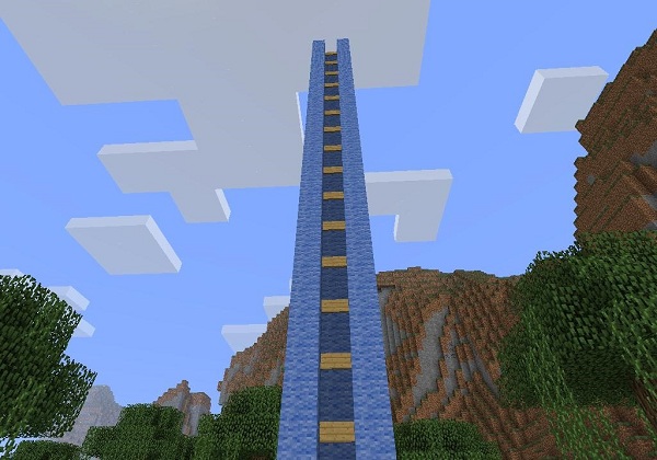 How to make an elevator in minecraft