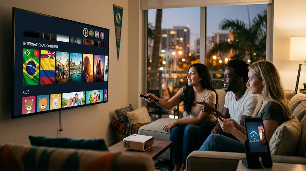Top Features Movie Lovers in Miami, FL Look for in Streaming Sites